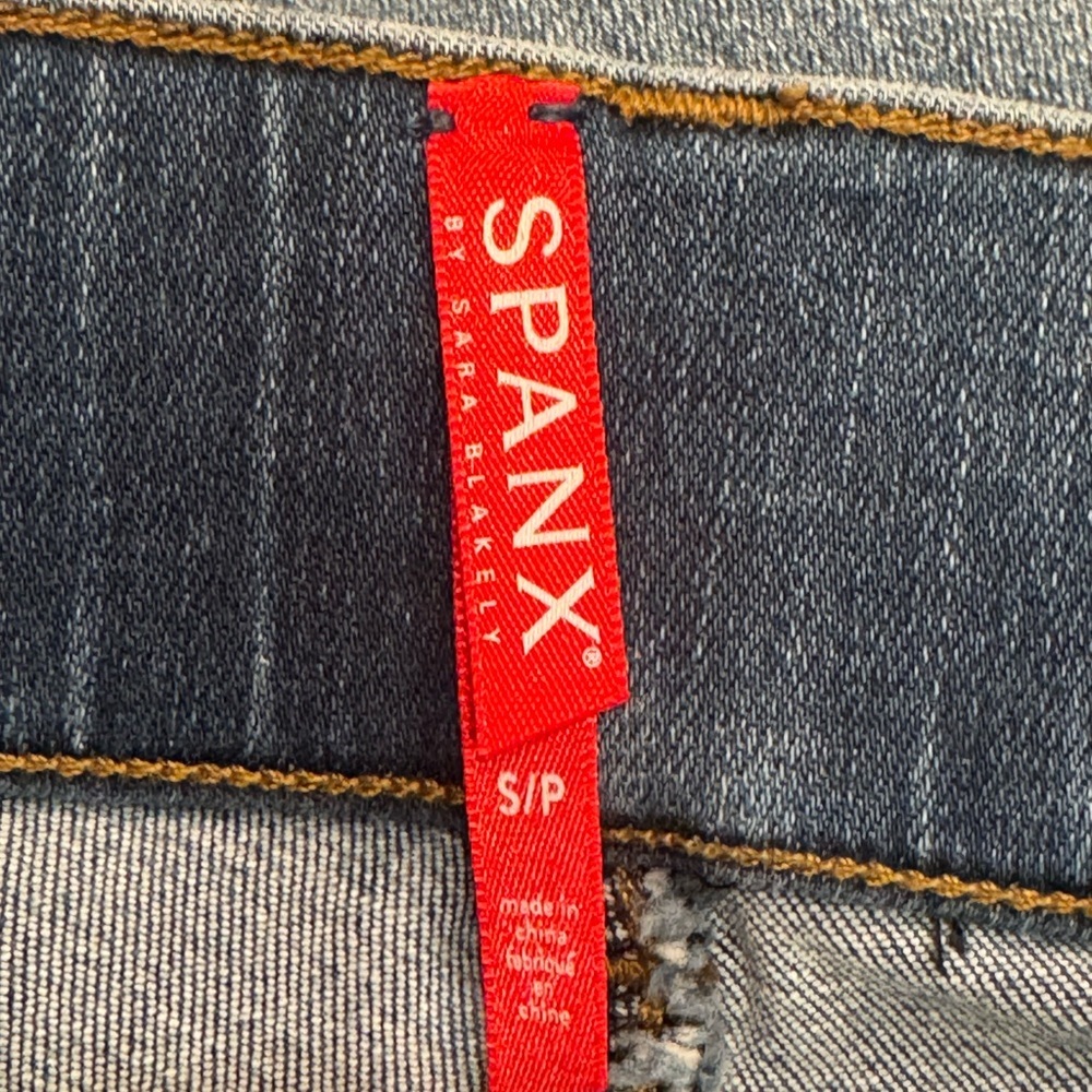 SPANX Women's Skinny Jeans in Blue - Picture 7 of 7